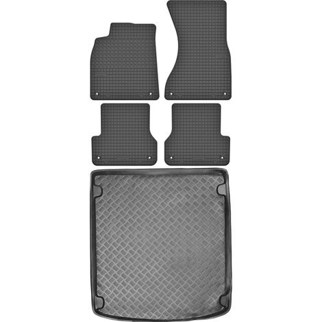 SET Audi A6 V C7 Kombi dal 2011 al 2018 - tappetini in gomma + tappeto bagagliaio (1/5)