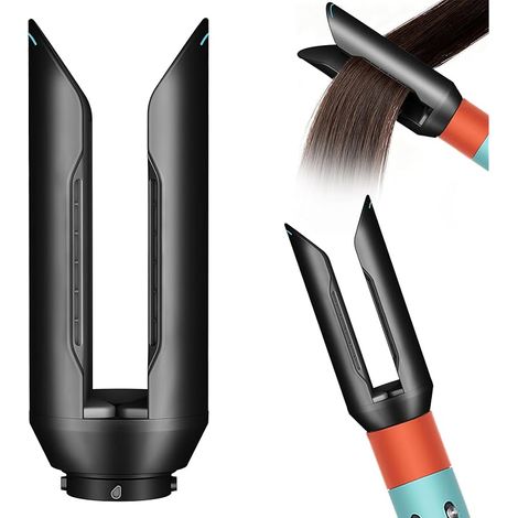 Accessoire lisseur pour Dy-son Airwrap HS01 HS05 HS08, brosse sèche-cheveux pré-coiffage pour cheveux bouclés, accessoires professionnels pour cheveux Salo (noir)