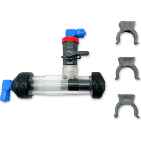 Dinotec Faserfilter PVC mit transparentem Filtergehäuse (1/3)