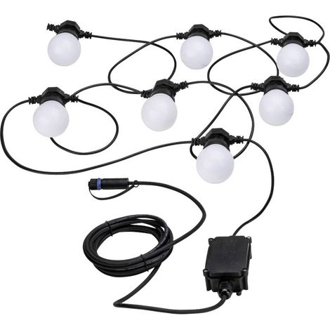 Paulmann 94165 Sistema d'illuminazione Plug&Shine Striscia LED LED (monocolore) 1.4 W Bianco caldo Bianco, Nero (1/4)