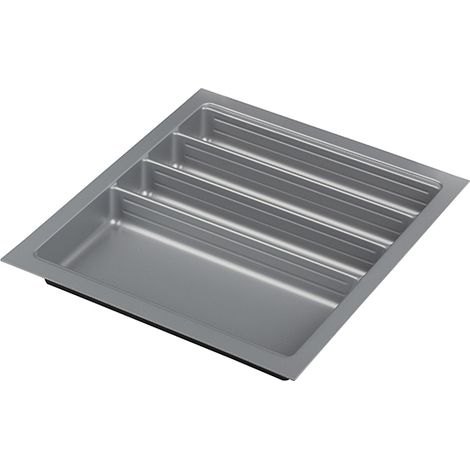 Scoop II Besteckkasten 440x490mm Silber SANS MARQUE