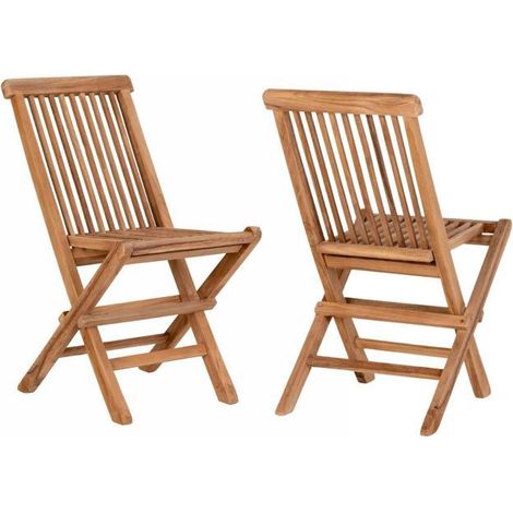 4 Chaises de jardin pour enfant TOLEDO