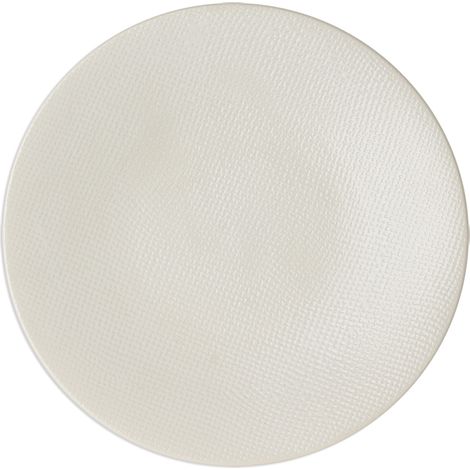 Table Passion - Assiette de présentation Vésuvio blanc 31 cm