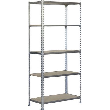 [8435104937389] Etagère 2000x1100x500mm Zinc charge 100Kg MADERCLICK SUPERPLUS 5/500 Simon Rack