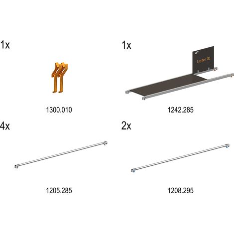 Layher Nachrüstset P2 für Gerüst Uni Standard 1401.103 (1/3)