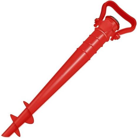 Base per ombrellone, supporto a terra per ombrellone, picchetto da spiaggia, per ombrellone universale (1/4)