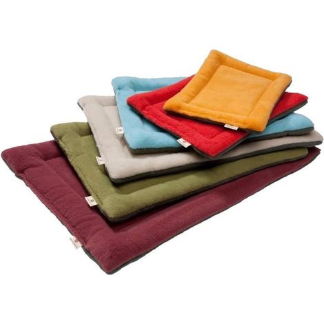 Hundebett Matte Schlafplatz für Hunde Katzen Hellblau M