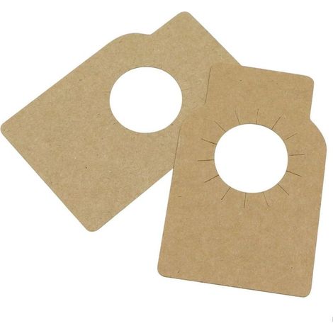 Packung mit 200 Kraftpapieretiketten für Weinflaschen, Flaschenhalter, Champagner, Getränke, braun (1/4)