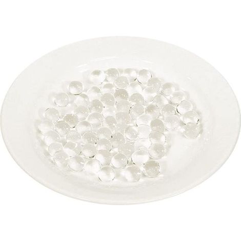 Rubberskin Perles d'eau 3000 pièces comprimés Cristal Sol Boue Plant Fleur Gel Balles Maison De Mariage Festival Décorations 10 Couleurs (Transparent) (1/5)