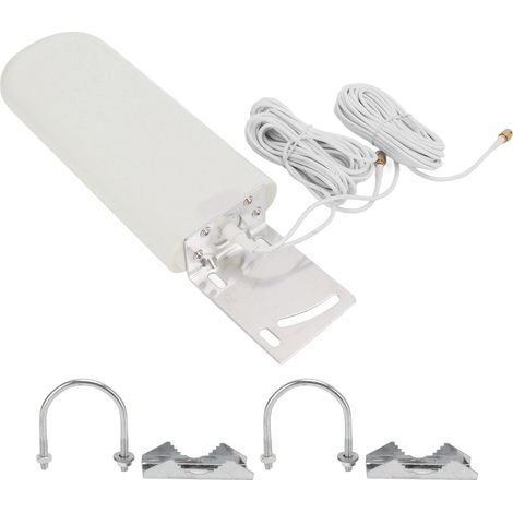 Antenne 4G Externe - Connecteur SMA Mâle - Gain Élevé 20 à 25 dBi - Étanche IP65 - Plage de Fréquence 698 à 2700 MHz - Pour Routeur ou Amplificateur - 1 Pièce
