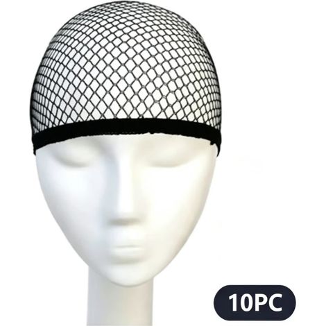 Filet à perruque - Bonnet de perruque - Noir (Lot de 10) (1/5)