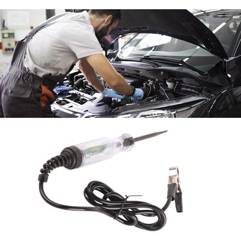 Testeur de tension numérique à fil noir pour circuits automobiles, mesure et test de tension 3V-70V, outil de réparation de câblage électrique sans rupture de fil. (1/5)