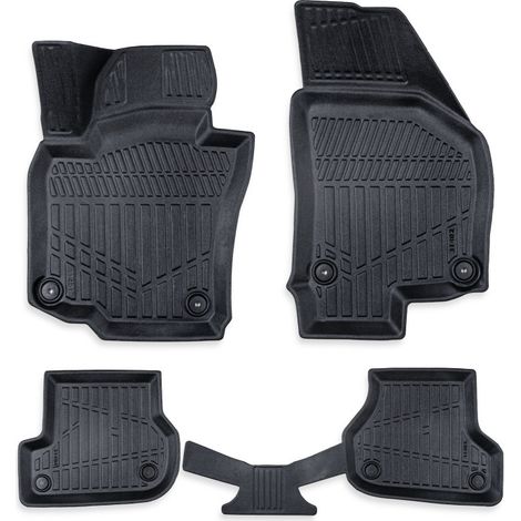 Komplettset 4 Stk. 3D Gummifußmatten für den Innenraum Erpassan - VW GOLF V 2003–2008