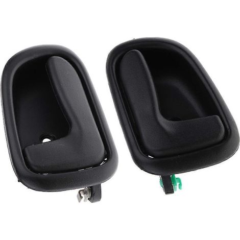 Poignées de porte intérieures noires gauche et droite pour Toyota Corolla 93-97 (1/5)