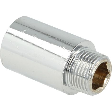 Rallonge de robinet 3/8'' x 30 mm laiton chromé
