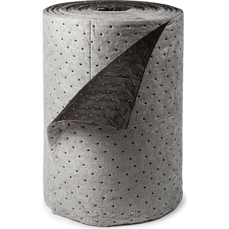 Rs Pro – Rouleau absorbant entretien – Capacité d'absorption 100 L – Pour déversements et nettoyage intensif – 1 unité par paquet