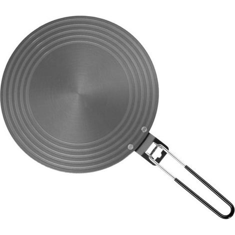 Répartiteur de chaleur pour cuisinière à gaz, 24 cm, répartiteur de chaleur rond pour cuisinière à gaz, plaque de dégivrage en alliage d'aluminium, plaque de cuisson, convertisseur, plaque d'économie (1/5)