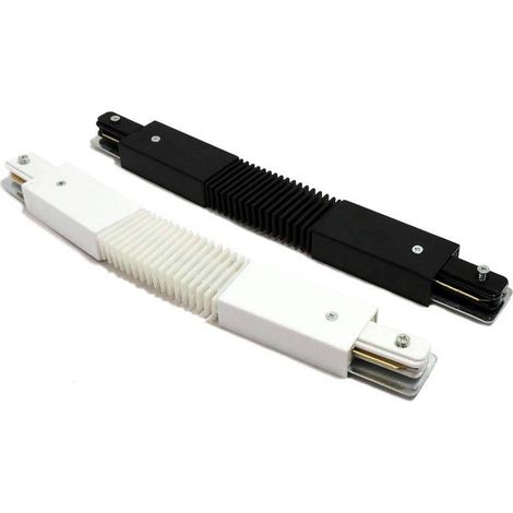 Connecteur flexible rail monophasé - Blanc (1/3)