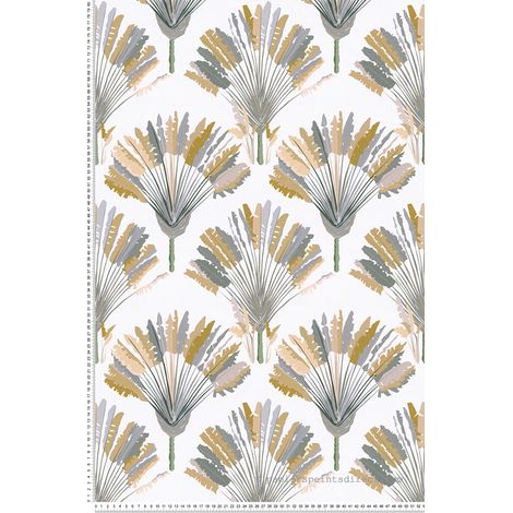 Papier peint Jungle Jaune Jungle Chic Architects Paper