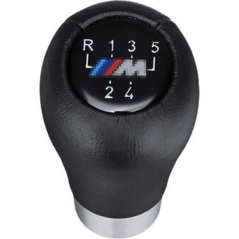 Perilla de cambio de marchas para BMW Serie 5 7 E36E46E34, perilla de cambio de marchas automática de 5 velocidades, cabezal de palanca de cambios (5 velocidades) (1/4)