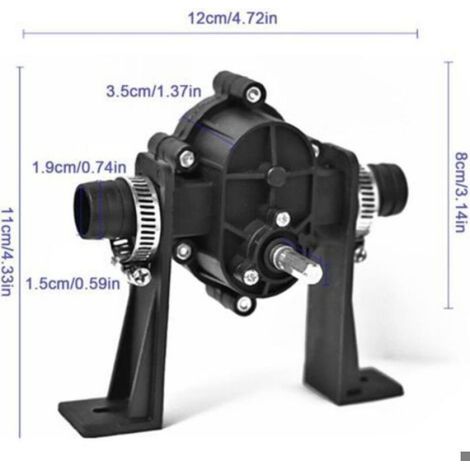 Pompe de de Forage Pompe à Eau électrique Portable Efficace Pompe à Eau Auto-amorçante pour la Maison, Le Jardin et l'exté (1/5)