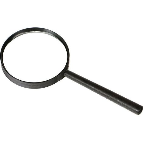 Loupe de Poche à Main 100mm - Lentille Grossissante pour Lecture, Inspection et Loisirs Créatifs (1/3)