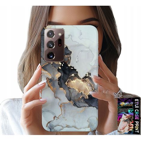 Custodia per Samsung Note 20 Ultra - elegante effetto marmo, motivi femminili alla moda (1/5)
