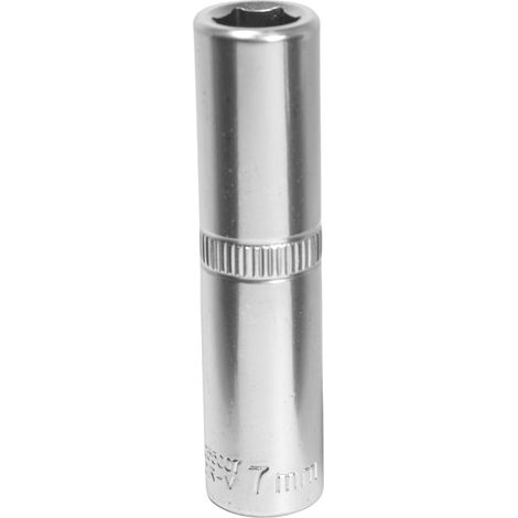 Bussola a impatto profonda da 1/4" 7 mm a 6 punte
