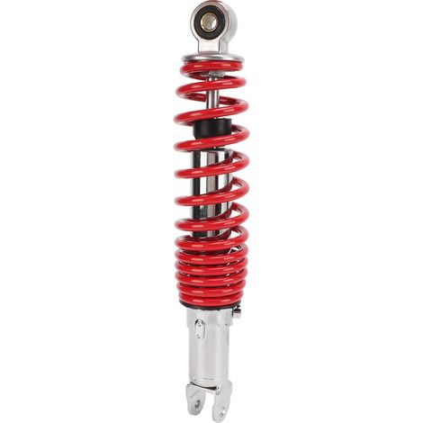 Generic Amortisseur Arrière de Moto, Fabrication Exquise, Amortisseur à Ressort en Alliage D'acier, 300Mm, 3000lb, pour Coureurs JOG 100 (rouge). (1/5)