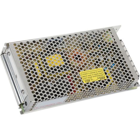 Alimentation à découpage CC 150 W avec protection de sécurité, en alliage d'aluminium, S-150-24 (1/5)