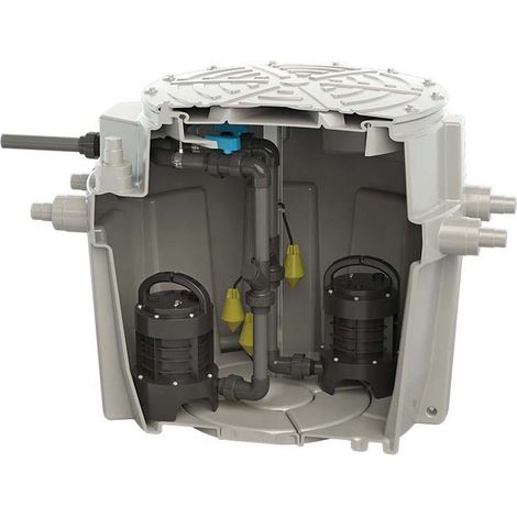 Saniflo Sanifos 500 Litre 6108 Underground Waste Pump Automatic Lifting Station
