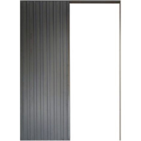 Gd Menuiseries – Système de galandage pour porte 93 cm – Châssis robuste en acier – Coulisse entièrement dans le mur – Solution esthétique moderne (1/2)