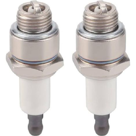 RJ19LM Spark Plugs for Briggs & Stratton 796112, 802592, 5095D Champion J19LM (1/5)