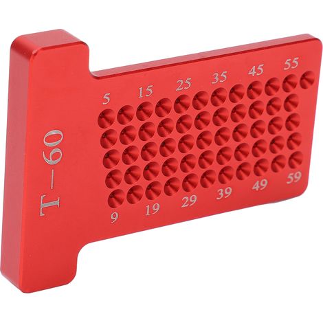 Règle de traçage en T pour le marquage et le traçage de lignes avec barrettes T60 pour les charpentiers (1/5)