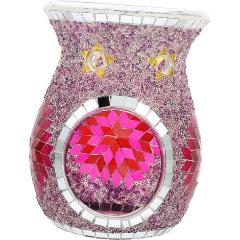à Cire Verre en Motifs Bohème Diffuseur Parfum pour Maison (1/5)