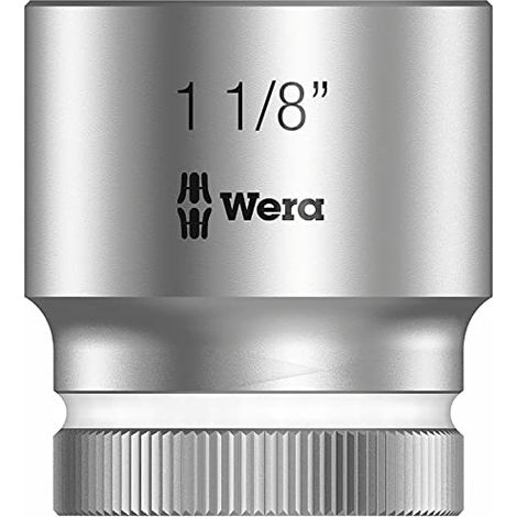 Wera, 8790 HMC Bussola per cricchetto Zyklop con attacco da 1/2", 1 1/8 pollice