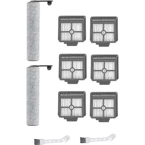 Kit de remplacement de brosse rotative et élément filtrant pour autolaveuse de sols H12/13/H12Pro/M13/H11MaxH12S (1/5)