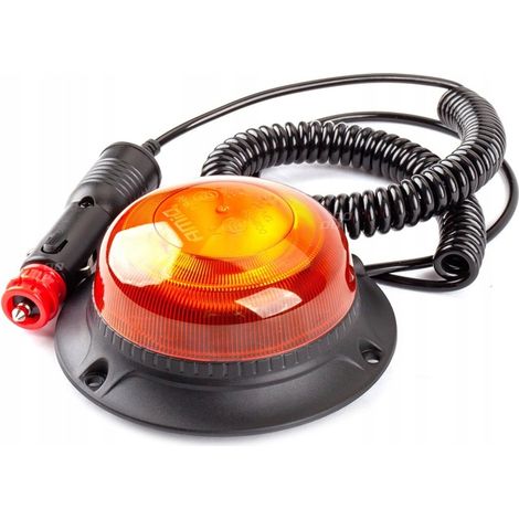 Amio W21m Lámpara de Señalización Naranja Magnética LED (1/5)