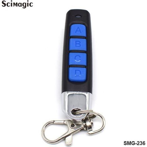 433MHz clonage télécommande électrique porte de garage télécommande CAME TOP 432NA 432EE 432EV 433.92 MHz - black and blue