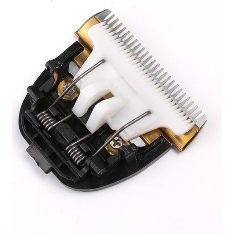 Tête de Lame Rechange pour Tondeuse Cheveux, Céramique Haute Précision, Compatible avec les Tondeuses Professionnelles et Maison, Coupe Nette Confortable - (1/5)