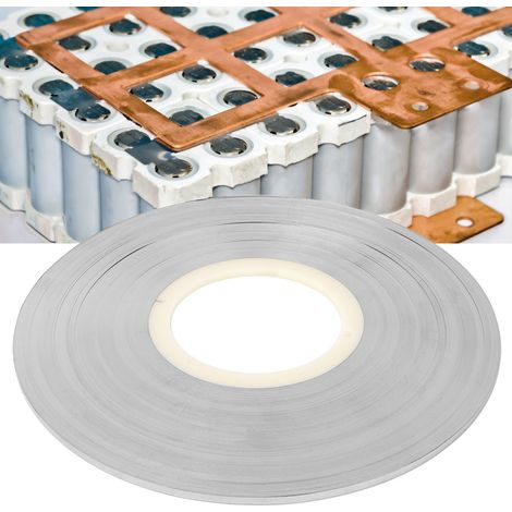 0,1 mm Nickelstahlband, Punktschweißband für Batterien, 1 kg (0,1 x 6 mm) (1/5)