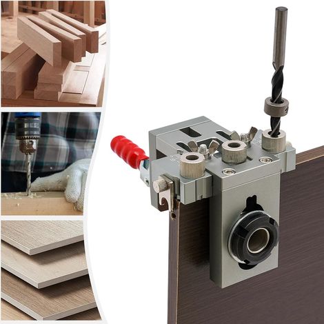 Drei-in-einem-Holz-Bohrsatz, Mehrzweck-Schnellbohrer für eine Vielzahl von mechanischen Werkstücken, geeignet für Heim, Fabrik, Schule (1/5)