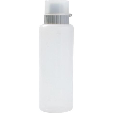 Bouteille condiment 6 oz réutilisable avec couvercle 5 trous, distributeur à sauce multi-orifices, squeezer pour moutarde, mayonnaise, ketchup et sauce, lot de 1, contenant hermétique (1/5)