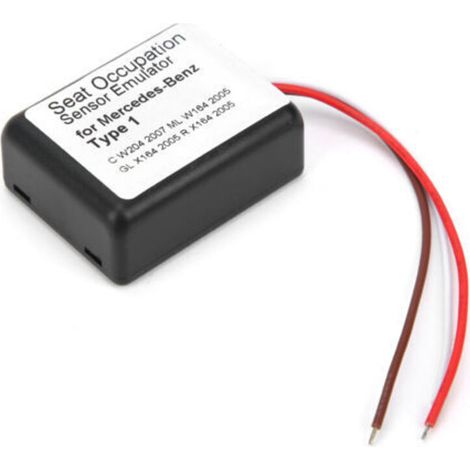 Seat Occupancy Sensor Emulator for Mercedes-Benz C W204, GL X164, ML W164, R X164 ABS Material Easy Installation - Type 1 (1/5)