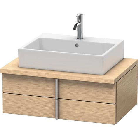 VERO mobile consolle basso 285x800x518mm rovere spazzolato