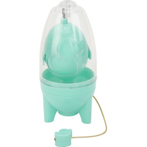 Mélangeur à œufs manuel portable avec socle en silicone pour réaliser des œufs dorés - Vert
