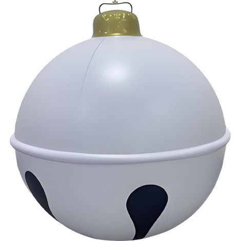 Décorations De Noël Gonflables pour Extérieur,Ornements Grands en PVC de 61 cm - Ornements Boules Gonflables pour Fêtes pour Ambiance Festive Hivernale dans Jardin Cour Halloween Noël (1/5)