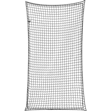 Rete per rimorchio con cordino elastico nero, 4,5 x 2,5 m, PP (1/5)
