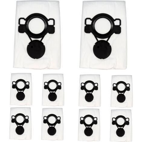 Sac aspirateur pour Makita [Lot 10] Sacs poussière remplacement P-72899 compatible aspirateur Makita VC2000L VC2010L VC2012L VC2511L VC2512L VC3011L VC3012L VC3511L (1/5)