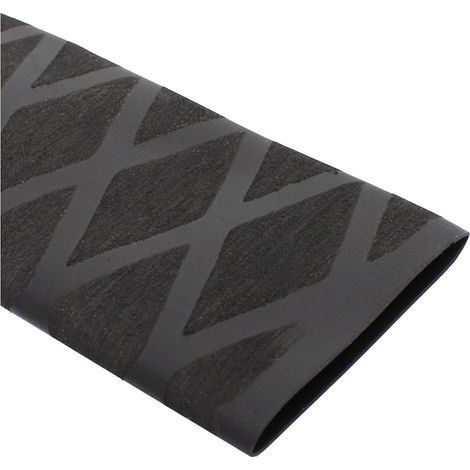 TRU COMPONENTS TC-12352604 Schrumpfschlauch ohne Kleber Schwarz 45 mm 23 mm Schrumpfrate:2:1 1.5 m (1/3)